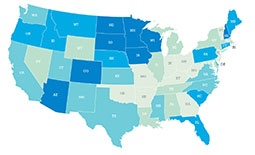 Gallup Sharecare State Well-Being Rankings for Older Americans